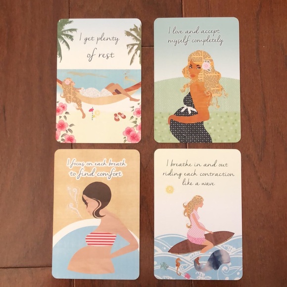 Mama Natural Pregnancy Affirmation Cards - Picture 4 of 4